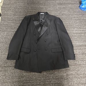 Black Double-Breasted Tuxedo